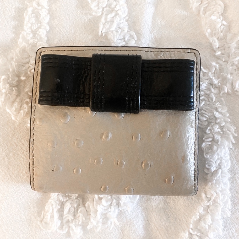 Kate Spade ♠️ Serenade Valancia Bifold Bow Wallet